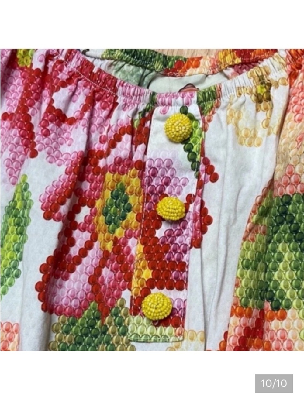Farm Rio Tiered Maxi Dress medium - Picture 10 of 11